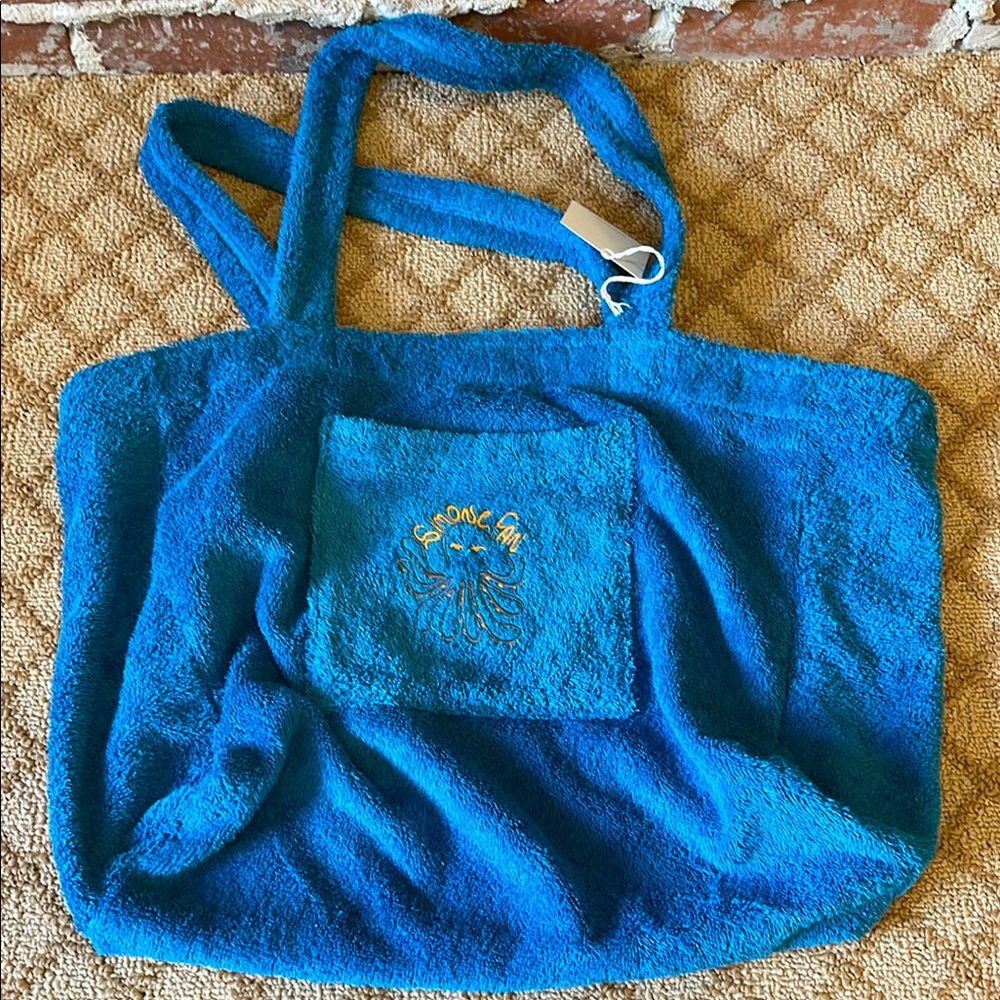 Simone Fan Terry Tote Bag